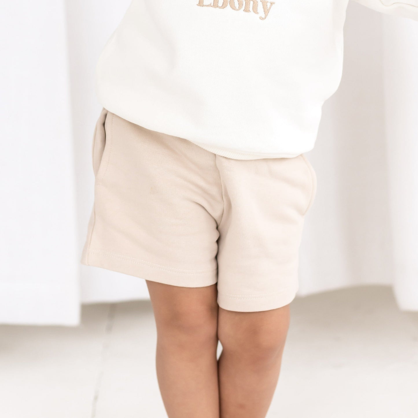 'Big Sister/Little Sister' embroidered bow detail sweatshirt
