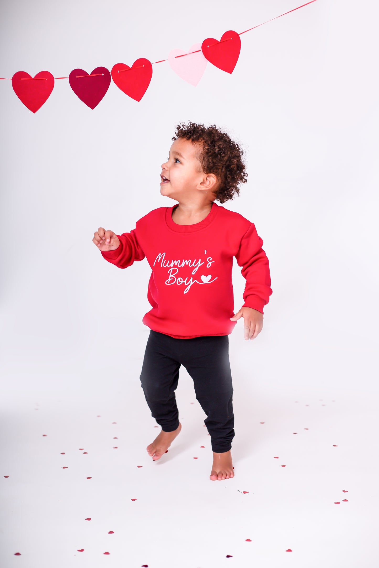 'Daddy's Girl/Boy' Father's Day personalised name embroidered sweatshirt