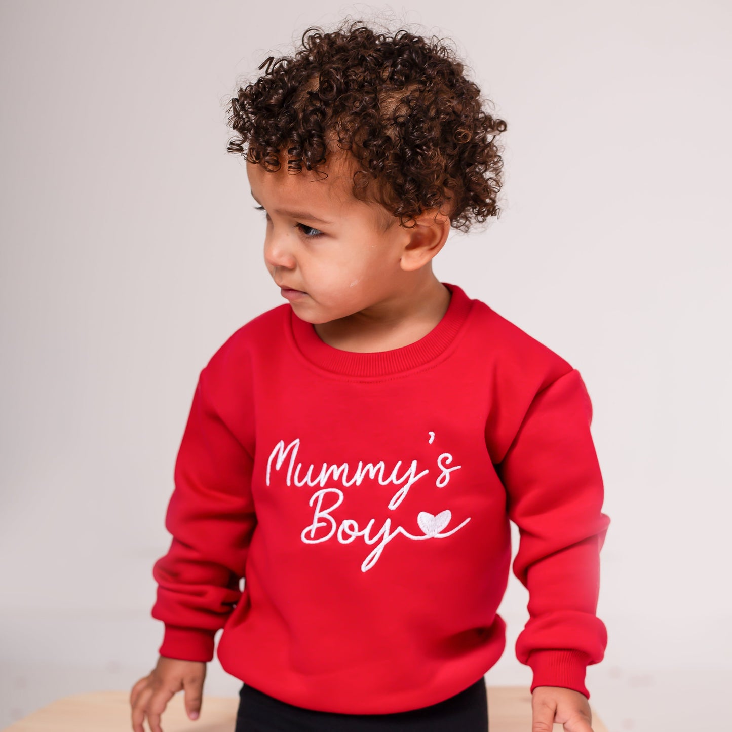 'Daddy's Girl/Boy' Father's Day personalised name embroidered sweatshirt