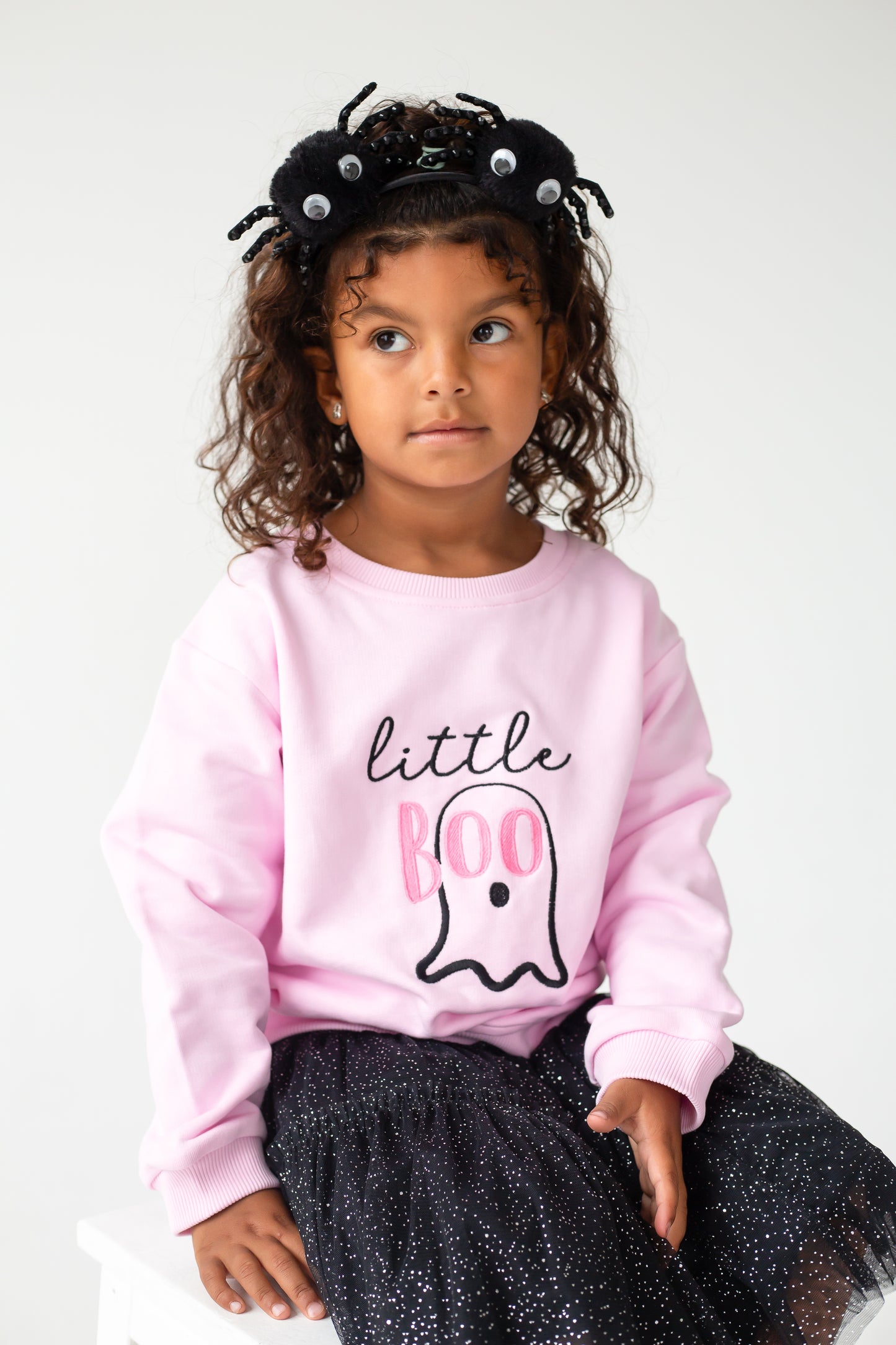 AW 'Little Boo' blue embroidered sweatshirt