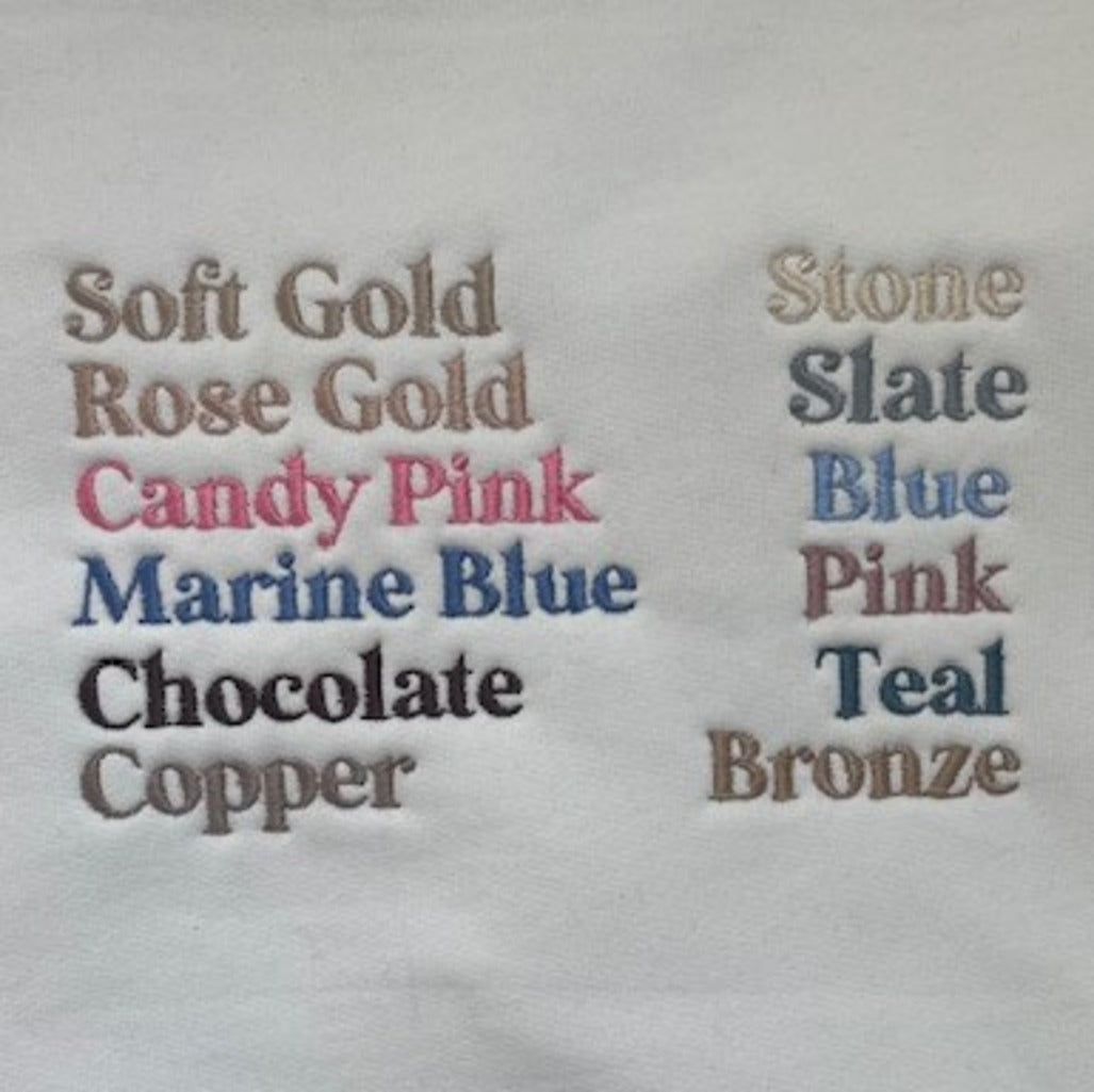 'Promoted to big sister' personalised embroidered bow sweatshirt
