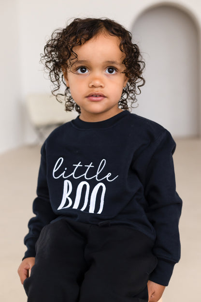AW 'Little boo' embroidered sweatshirt