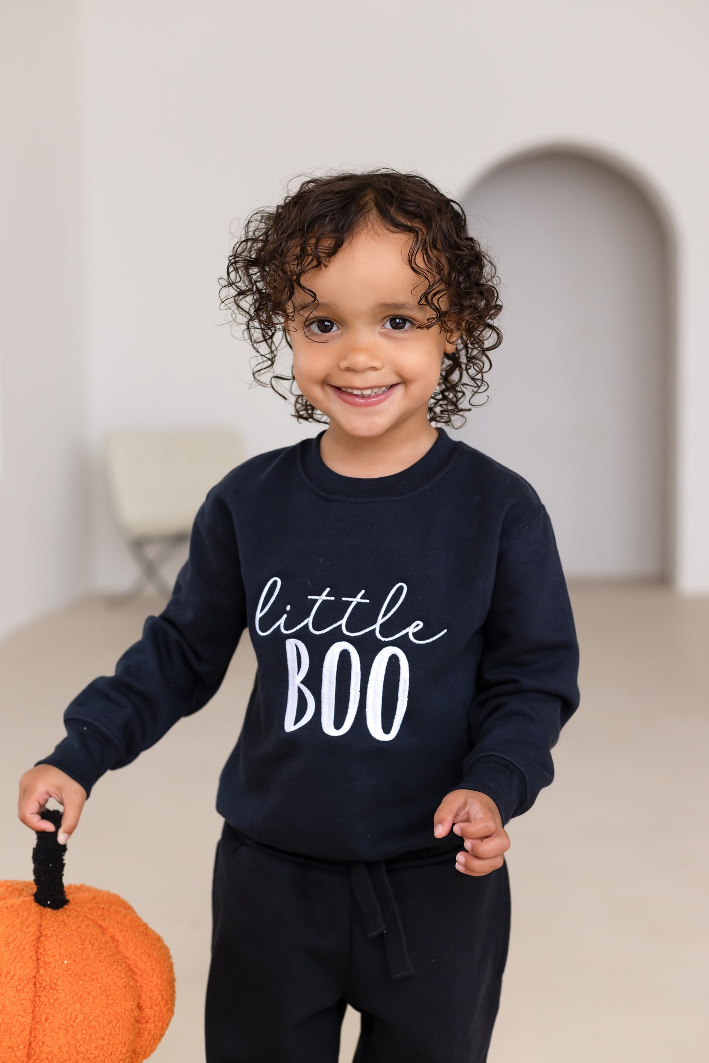 AW 'Little boo' embroidered sweatshirt