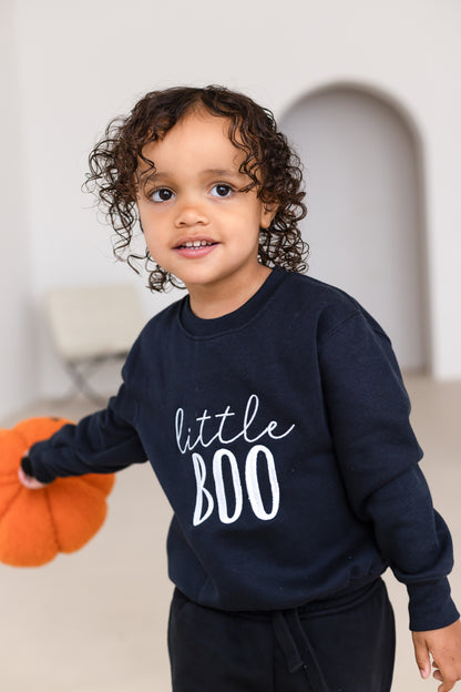 AW 'Little boo' embroidered sweatshirt