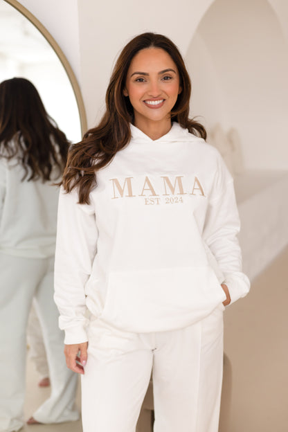 MINI embroidered matching mini me hoodie