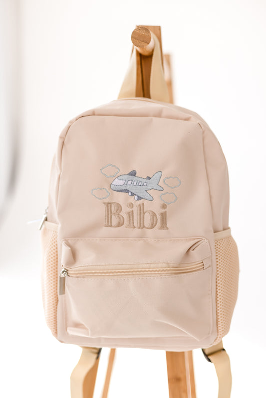 Personalised Embroidered Travel Holiday Rucksack - Perfect for the airport