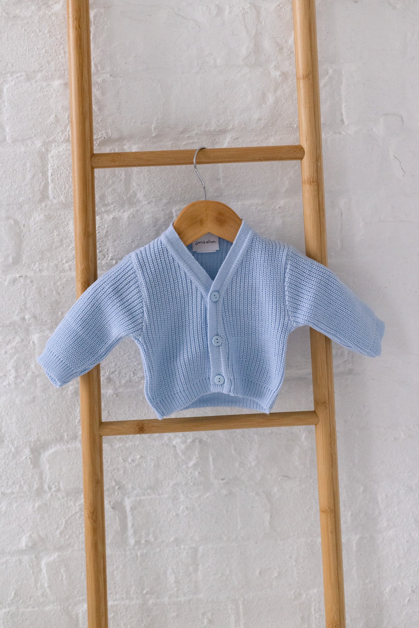 Hello World Embroidered New Baby Cardigan