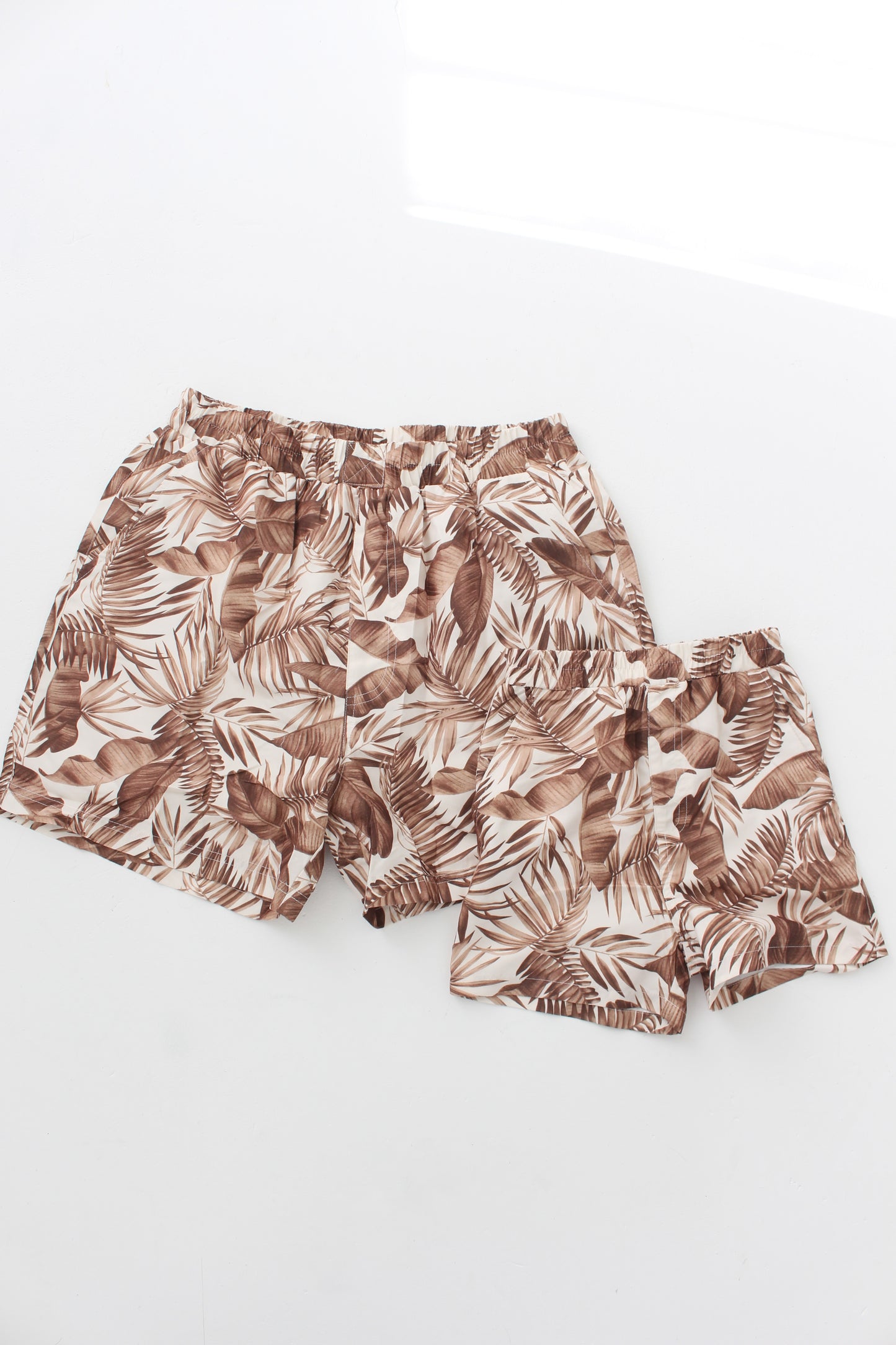 Boys jungle print swim shorts