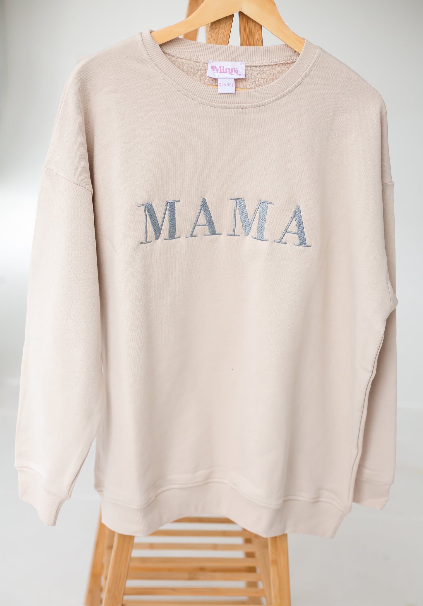 AW 'MAMA' oversized embroidered sweatshirt