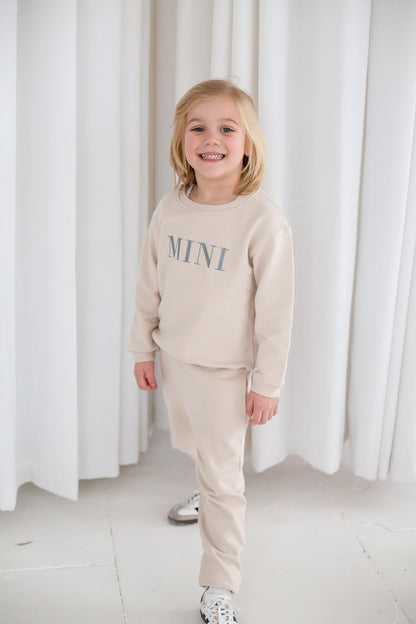 AW 'MINI' embroidered sweatshirt