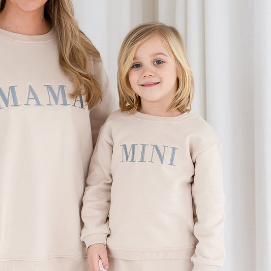 'MINI' embroidered sweatshirt