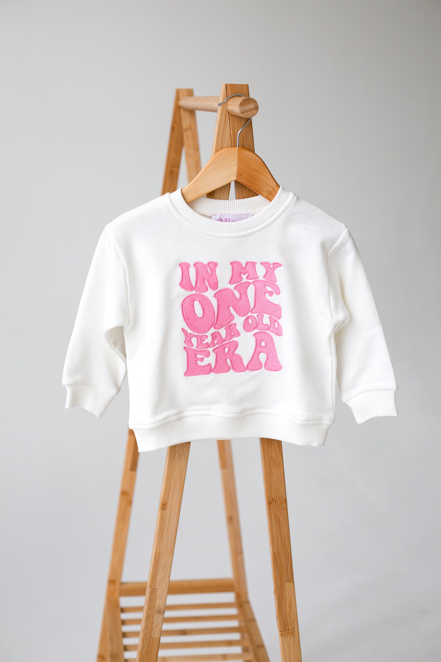 'One Year Old Era' embroidered sweatshirt