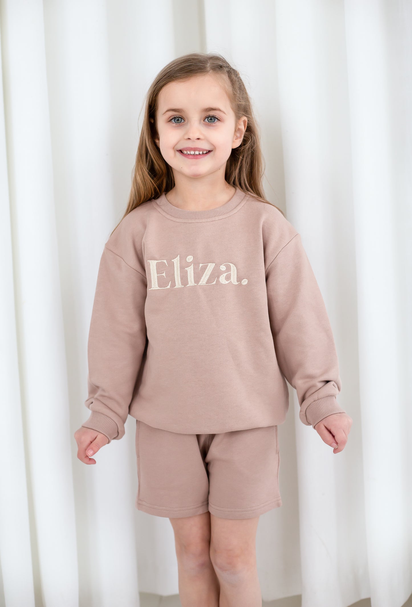 Personalised name embroidered short tracksuit