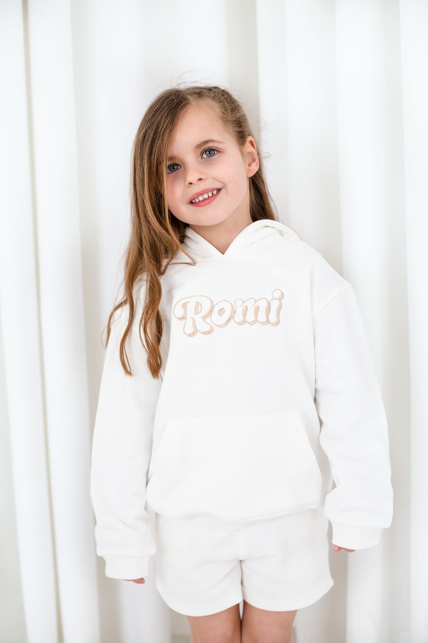 Summer bubble personalised name embroidered short tracksuit