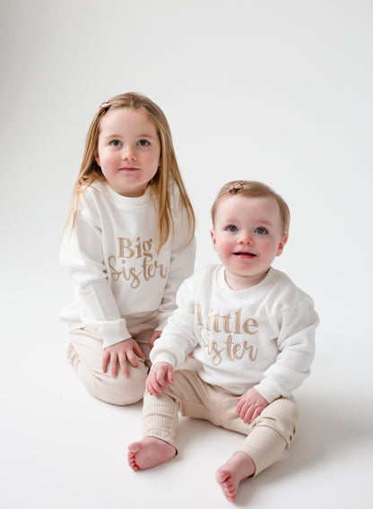 Baby Brother/Sister personalised embroidered babygro