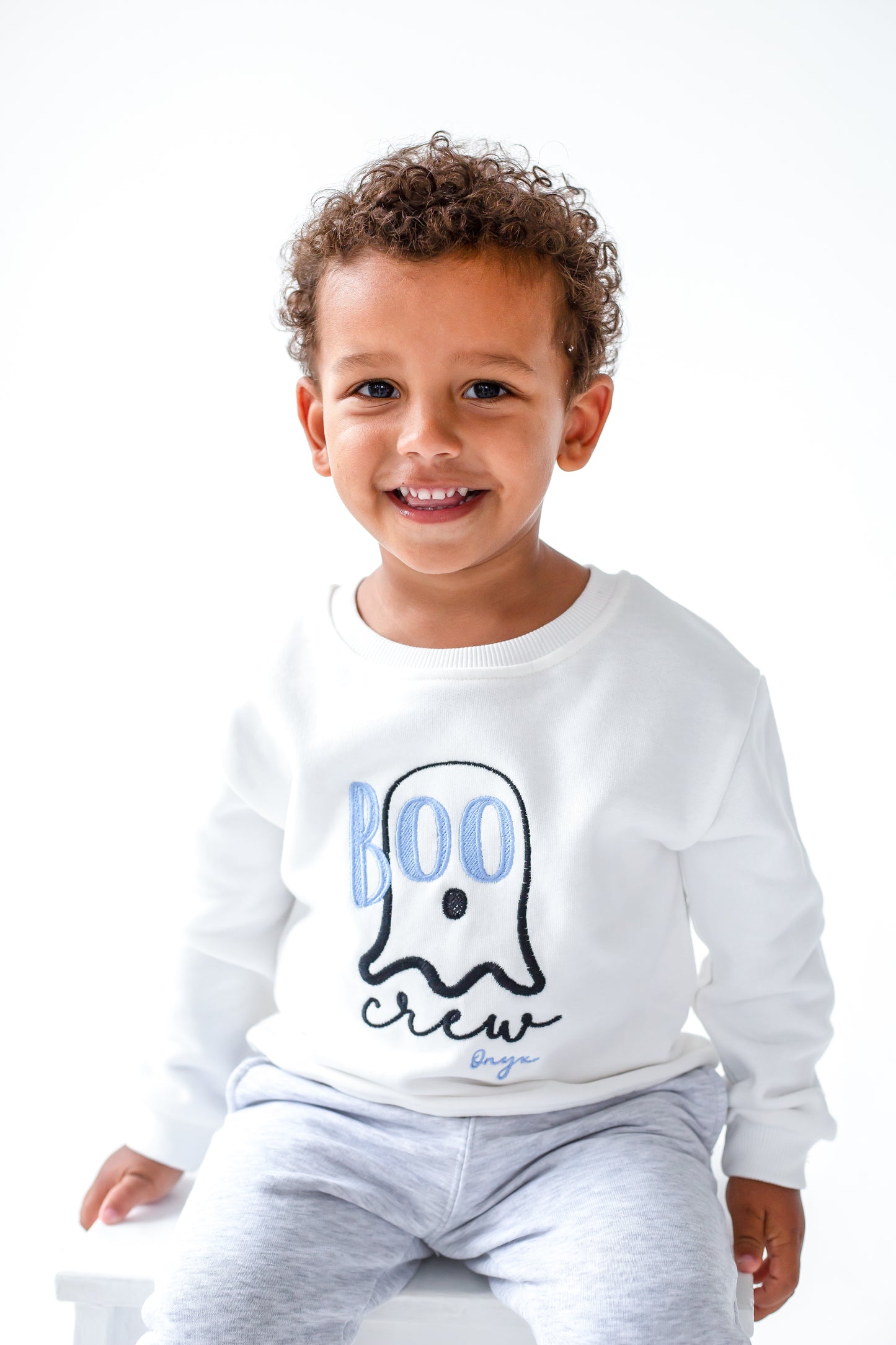AW 'Boo Crew' personalised embroidered sweatshirt