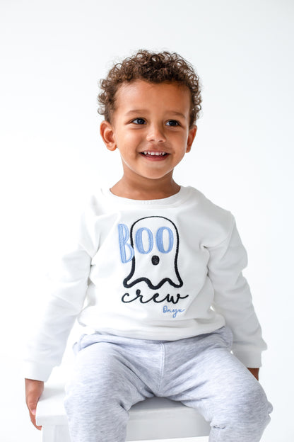 AW 'Boo Crew' personalised embroidered sweatshirt