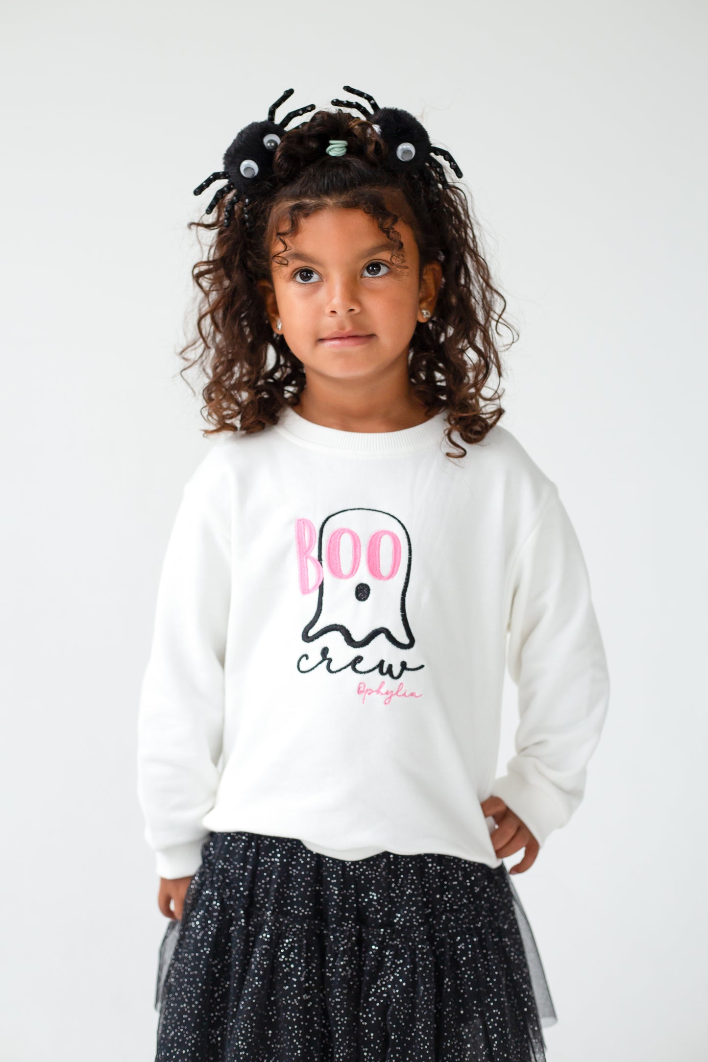 AW 'Boo Crew' personalised embroidered sweatshirt