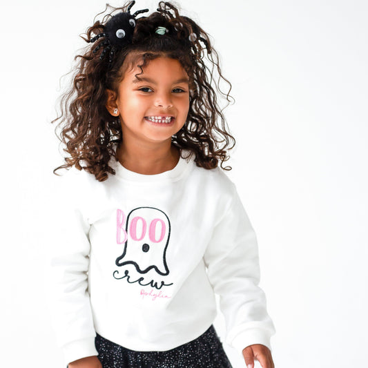AW 'Boo Crew' personalised embroidered sweatshirt