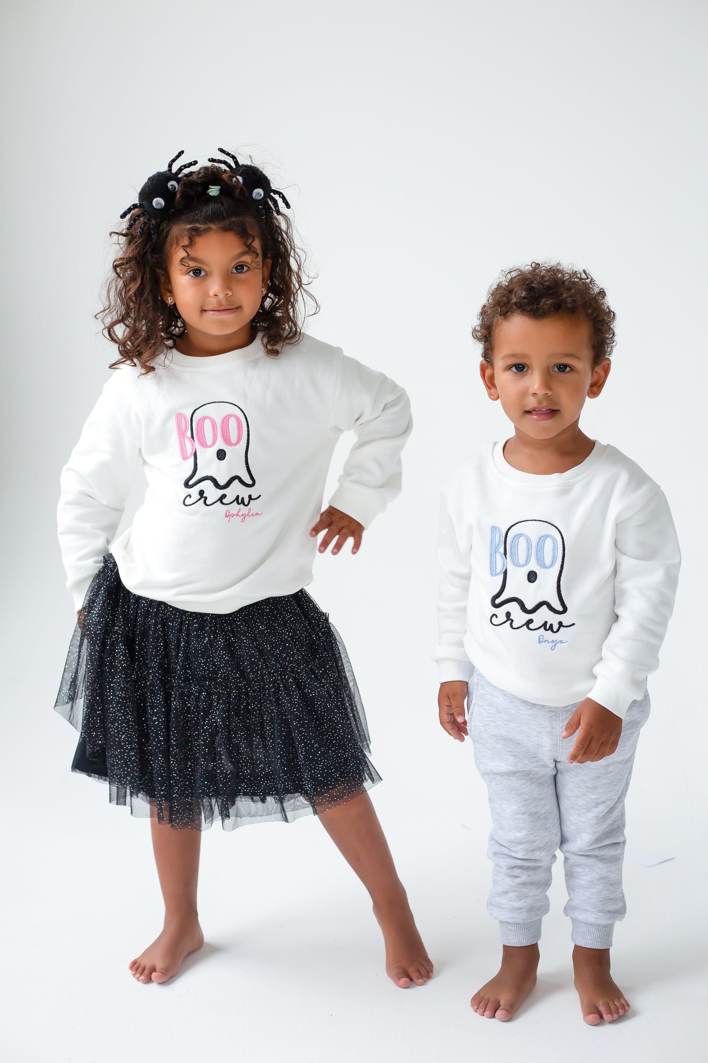 AW 'Boo Crew' personalised embroidered sweatshirt