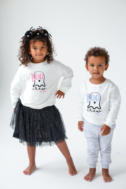 AW 'Boo Crew' personalised embroidered sweatshirt