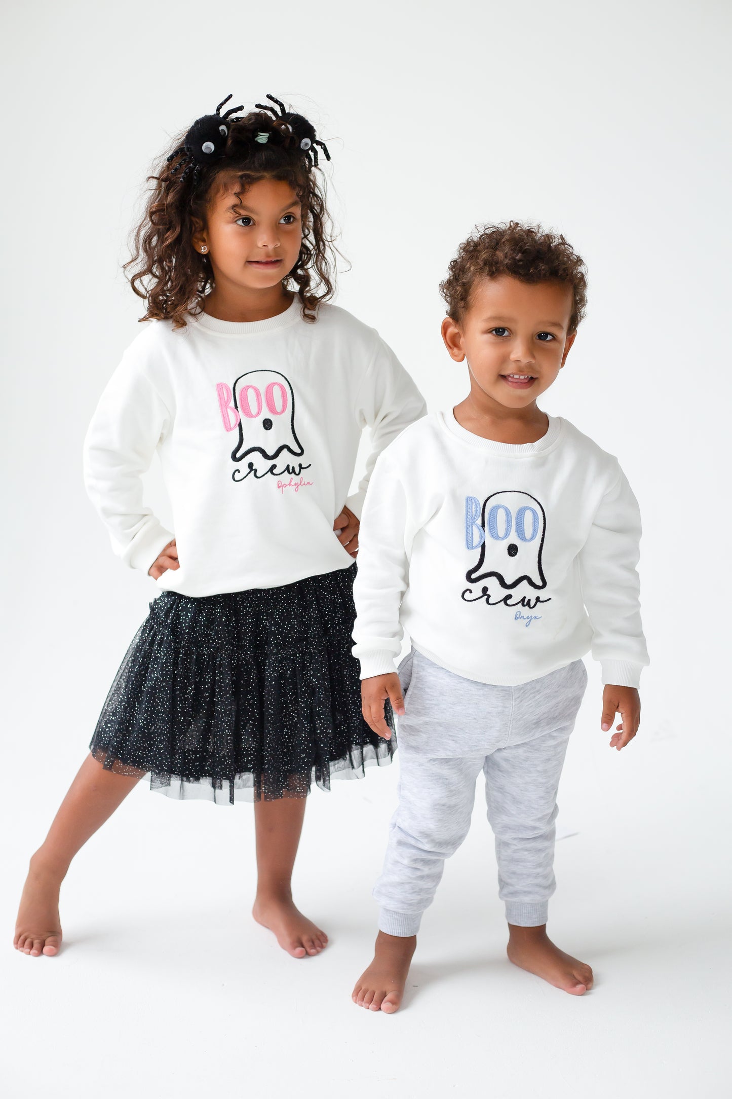 AW 'Boo Crew' personalised embroidered sweatshirt