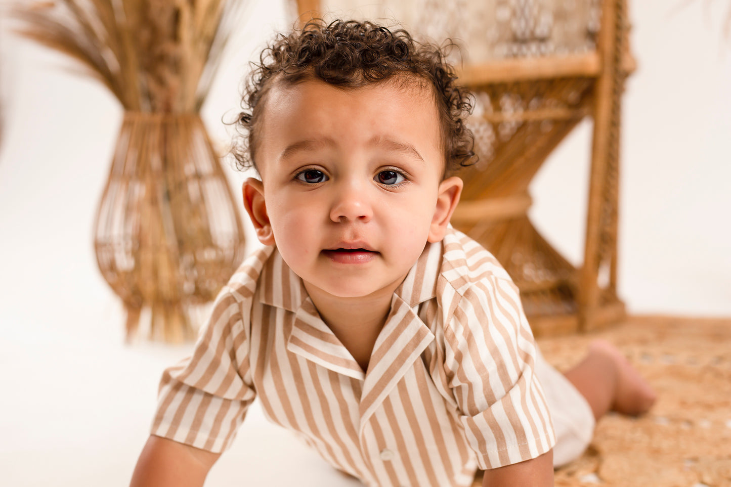 Boy's stripe shirt