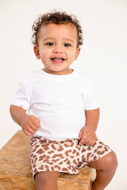 Boy's leopard shirt