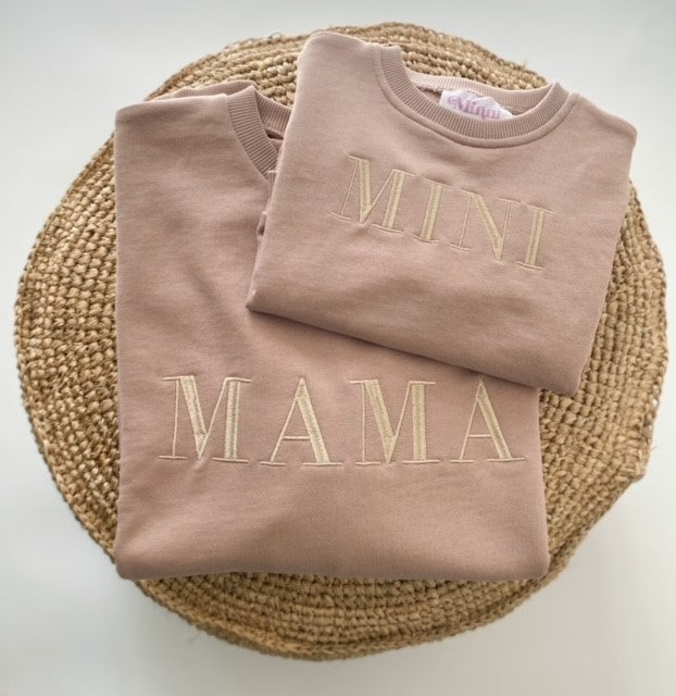 'MINI' embroidered sweatshirt